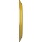 Ekena Millwork Traditional Ceiling Medallion (Fits Canopies up to 2 3/4"), Hand-Painted Rich Gold, 12"OD x 1"P CM12TRRGS - alternate 2